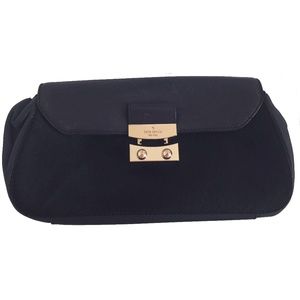 Kate Spade Vintage Leather Clutch with Pony Hair